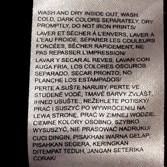 SOLD! CALVIN KLEIN JEANS FREEDOM T-SHIRT WOMENS SZ L SHORT SLEEVE LOGO DARK GRAY - Picture 8 of 9